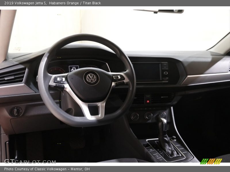 Dashboard of 2019 Jetta S