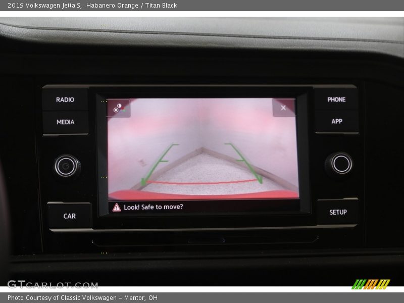 Habanero Orange / Titan Black 2019 Volkswagen Jetta S