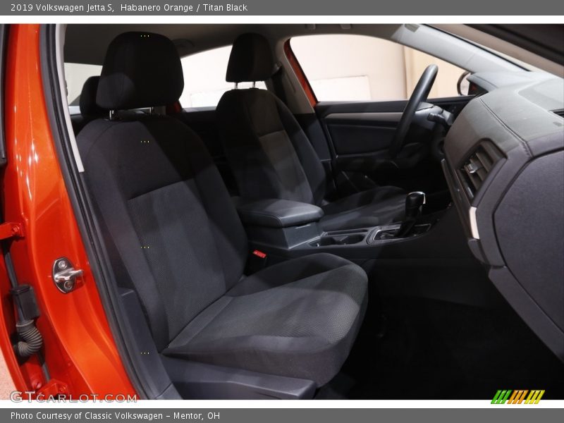 Habanero Orange / Titan Black 2019 Volkswagen Jetta S