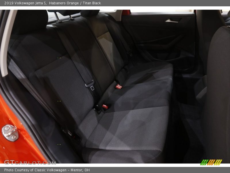 Habanero Orange / Titan Black 2019 Volkswagen Jetta S