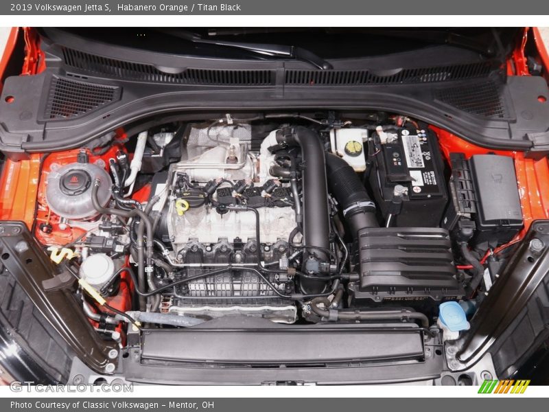  2019 Jetta S Engine - 1.4 Liter TSI Turbocharged DOHC 16-Valve VVT 4 Cylinder
