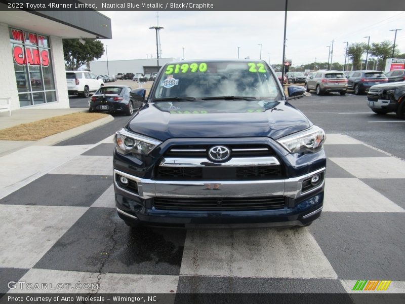 Nautical Blue Metallic / Black/Graphite 2022 Toyota 4Runner Limited