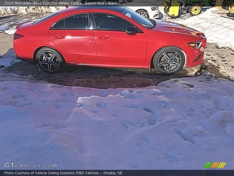 Jupiter Red / Black 2020 Mercedes-Benz CLA 250 4Matic Coupe