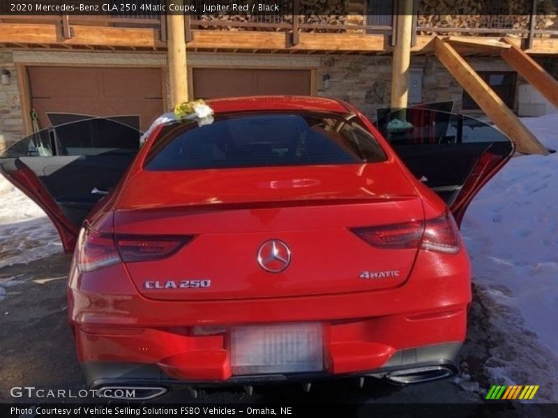 Jupiter Red / Black 2020 Mercedes-Benz CLA 250 4Matic Coupe