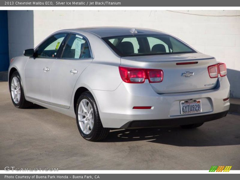 Silver Ice Metallic / Jet Black/Titanium 2013 Chevrolet Malibu ECO
