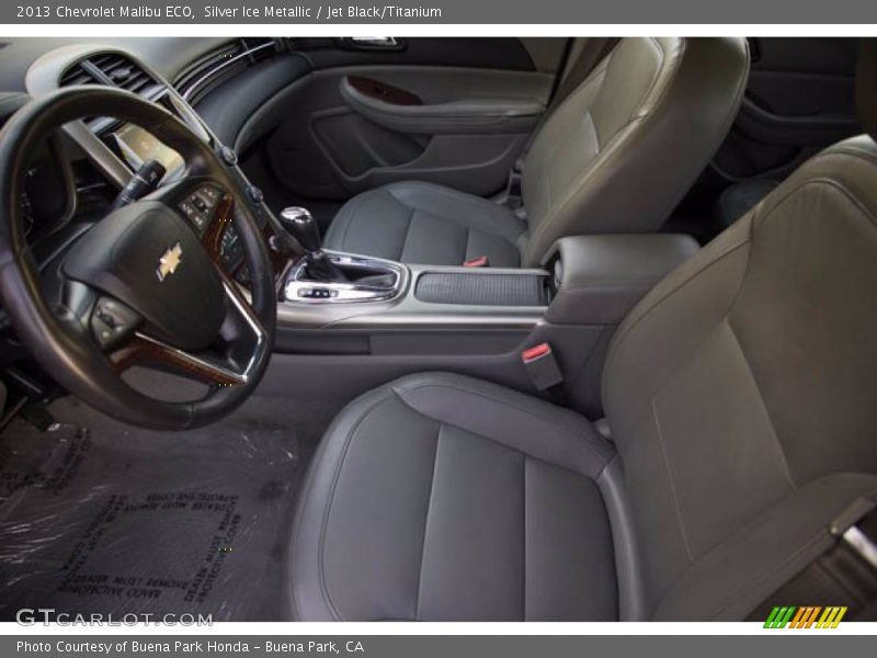 Silver Ice Metallic / Jet Black/Titanium 2013 Chevrolet Malibu ECO