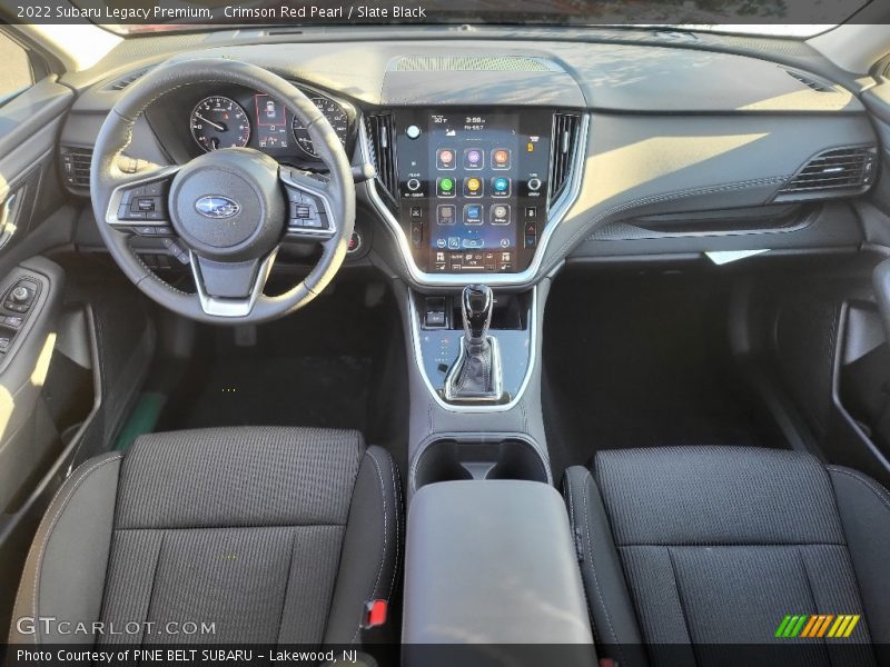 Crimson Red Pearl / Slate Black 2022 Subaru Legacy Premium
