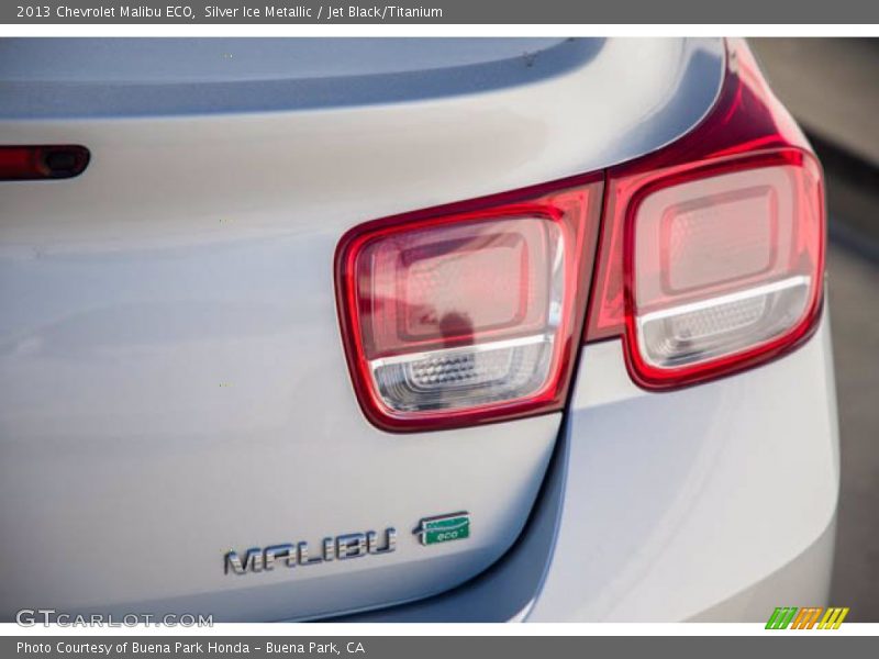 Silver Ice Metallic / Jet Black/Titanium 2013 Chevrolet Malibu ECO