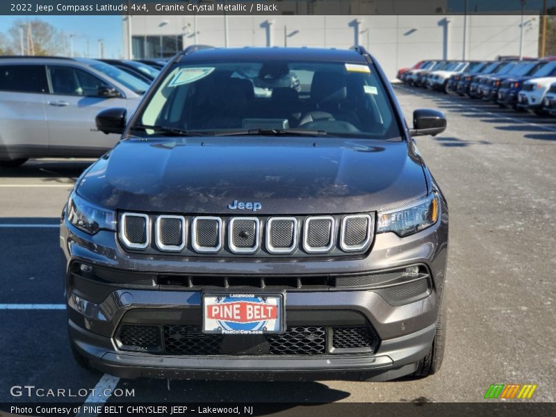 Granite Crystal Metallic / Black 2022 Jeep Compass Latitude 4x4
