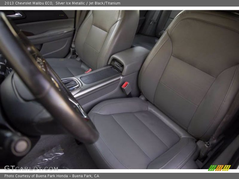 Silver Ice Metallic / Jet Black/Titanium 2013 Chevrolet Malibu ECO