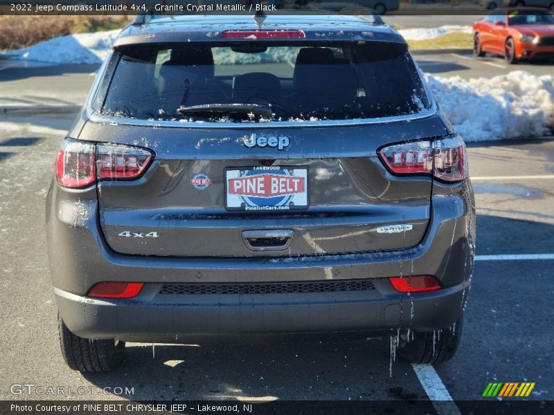 Granite Crystal Metallic / Black 2022 Jeep Compass Latitude 4x4