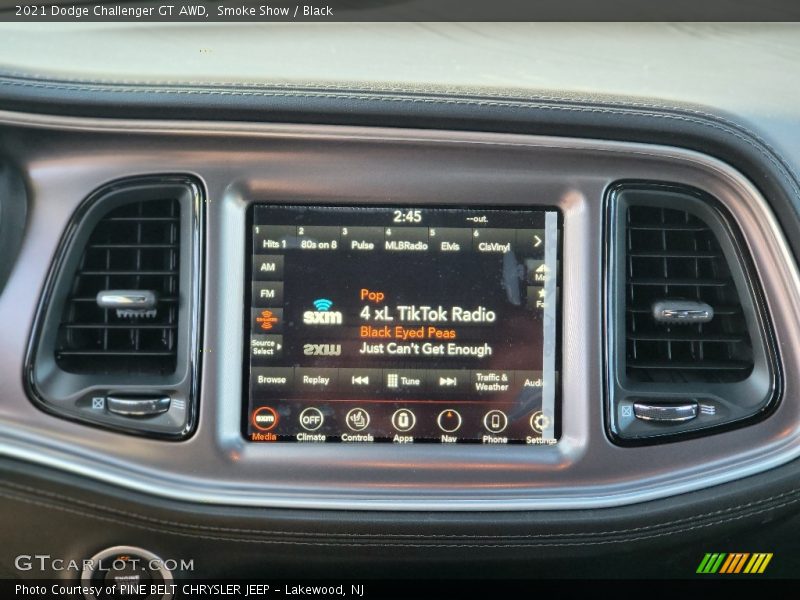 Smoke Show / Black 2021 Dodge Challenger GT AWD