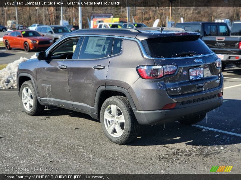 Granite Crystal Metallic / Black 2022 Jeep Compass Latitude 4x4