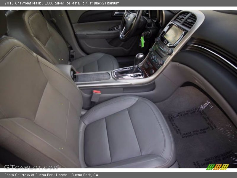 Silver Ice Metallic / Jet Black/Titanium 2013 Chevrolet Malibu ECO