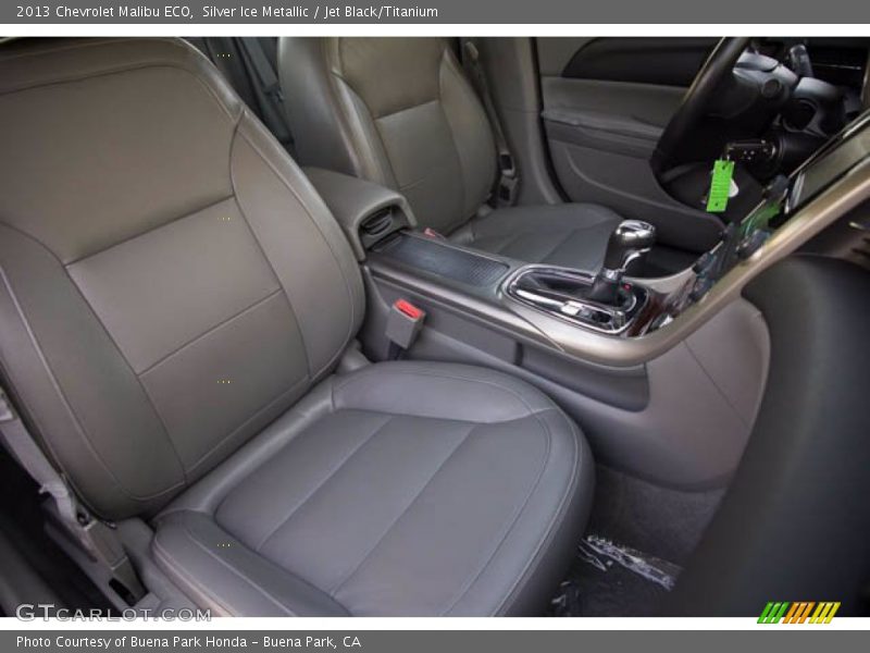 Silver Ice Metallic / Jet Black/Titanium 2013 Chevrolet Malibu ECO