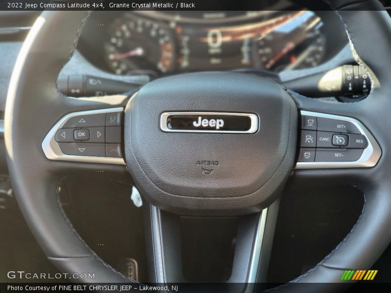 Granite Crystal Metallic / Black 2022 Jeep Compass Latitude 4x4
