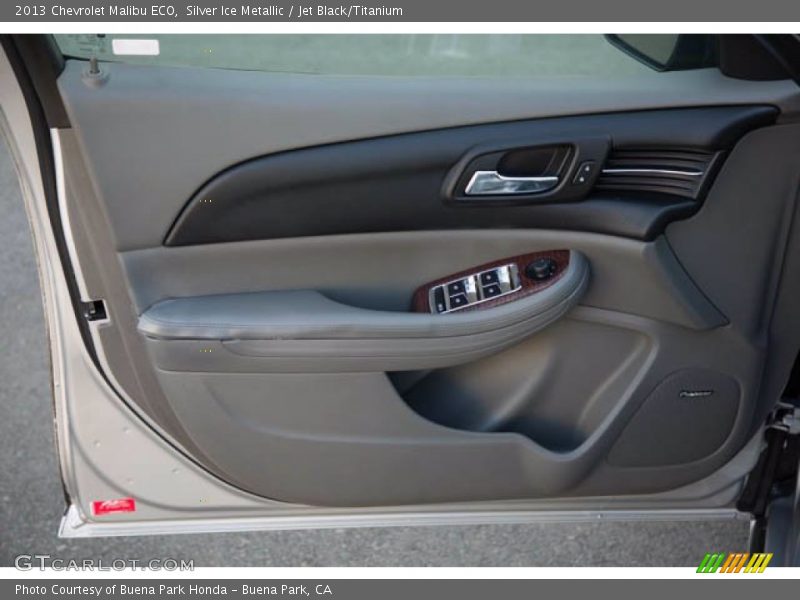 Silver Ice Metallic / Jet Black/Titanium 2013 Chevrolet Malibu ECO