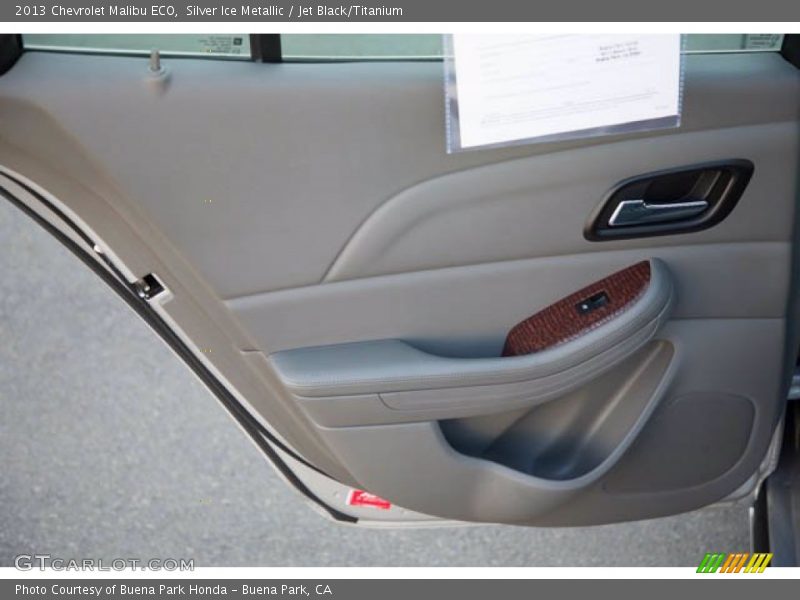 Silver Ice Metallic / Jet Black/Titanium 2013 Chevrolet Malibu ECO