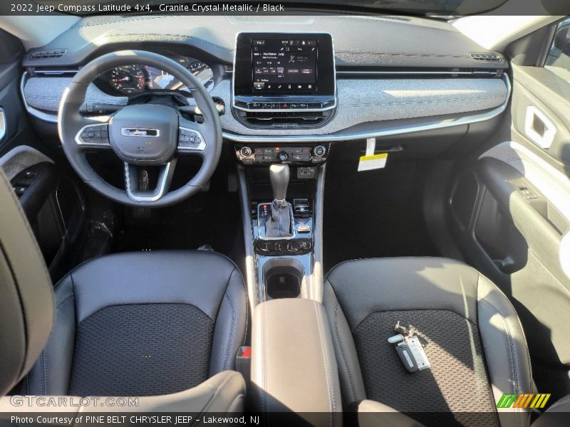 Granite Crystal Metallic / Black 2022 Jeep Compass Latitude 4x4