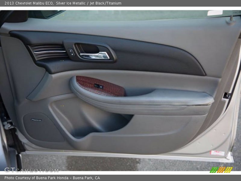 Silver Ice Metallic / Jet Black/Titanium 2013 Chevrolet Malibu ECO