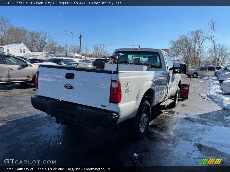 Oxford White / Steel 2012 Ford F250 Super Duty XL Regular Cab 4x4