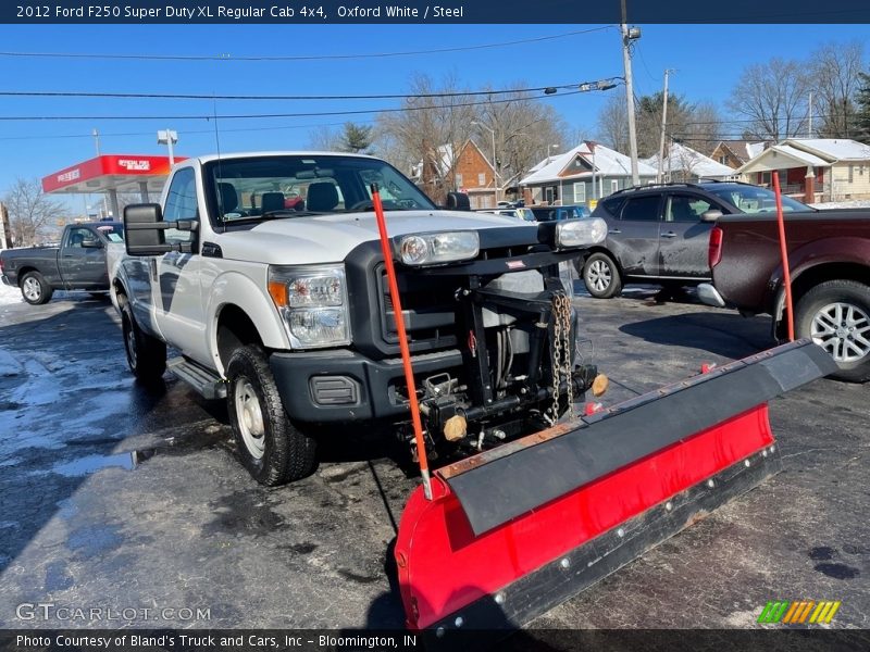 Oxford White / Steel 2012 Ford F250 Super Duty XL Regular Cab 4x4