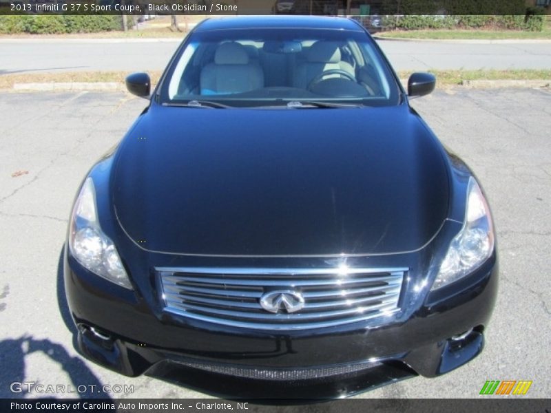 Black Obsidian / Stone 2013 Infiniti G 37 S Sport Coupe