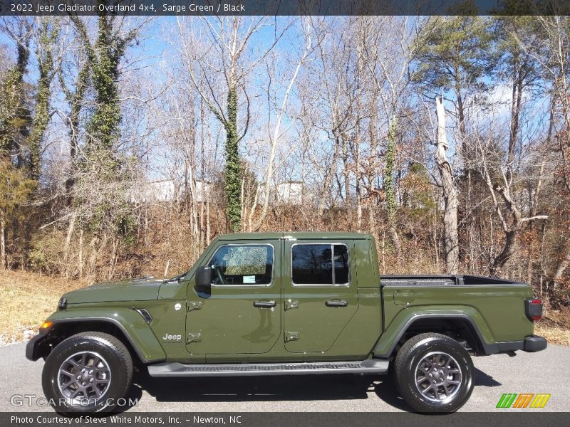 Sarge Green / Black 2022 Jeep Gladiator Overland 4x4