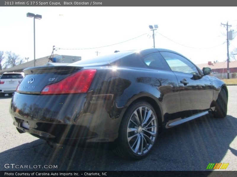 Black Obsidian / Stone 2013 Infiniti G 37 S Sport Coupe