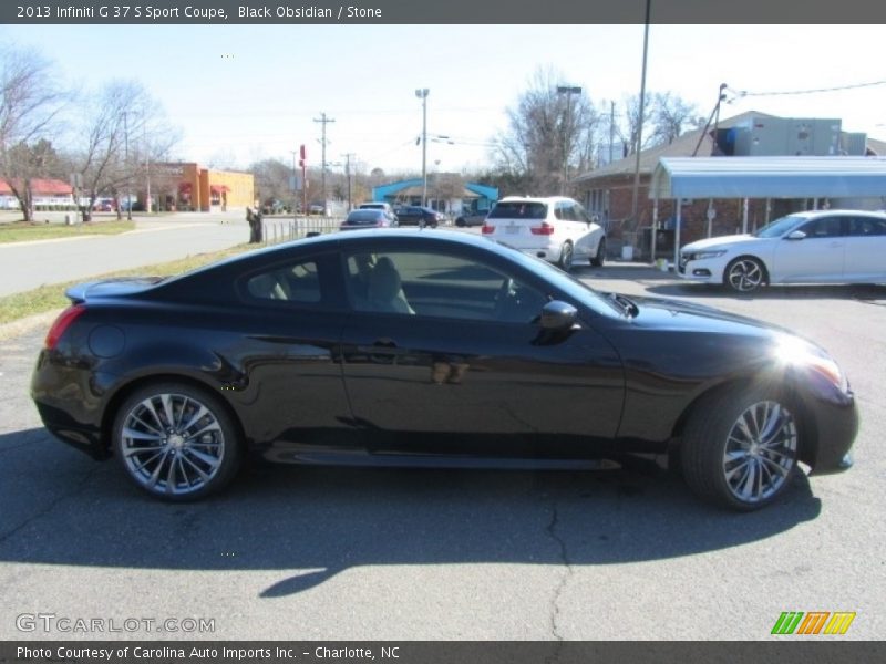 Black Obsidian / Stone 2013 Infiniti G 37 S Sport Coupe