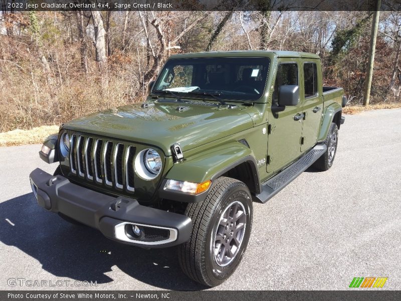 Sarge Green / Black 2022 Jeep Gladiator Overland 4x4