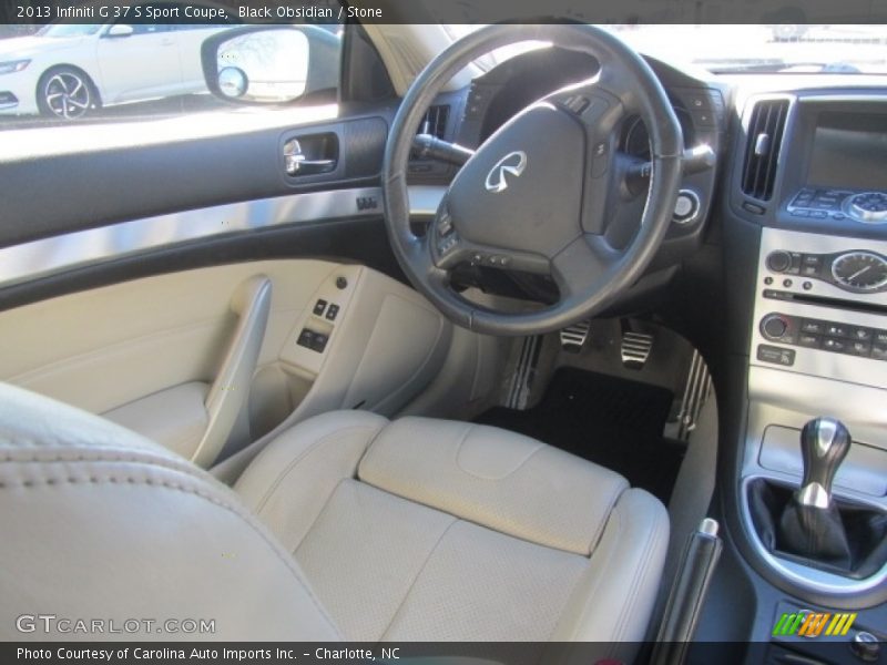 Black Obsidian / Stone 2013 Infiniti G 37 S Sport Coupe