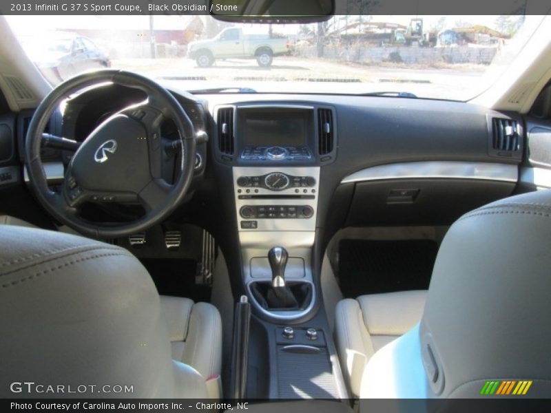 Black Obsidian / Stone 2013 Infiniti G 37 S Sport Coupe