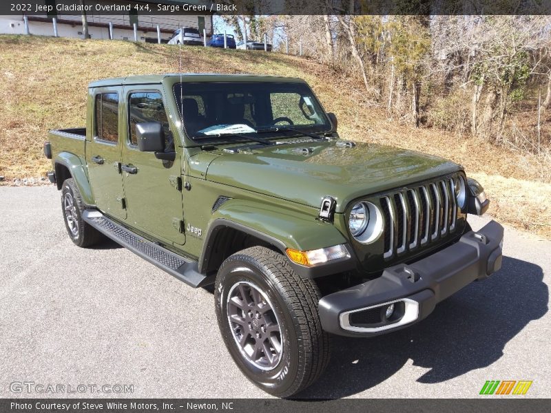 Sarge Green / Black 2022 Jeep Gladiator Overland 4x4