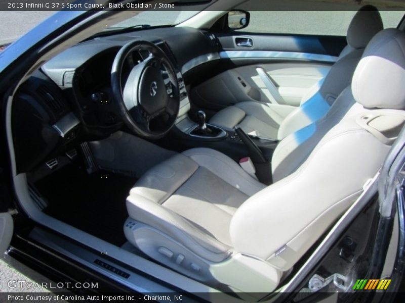 Black Obsidian / Stone 2013 Infiniti G 37 S Sport Coupe