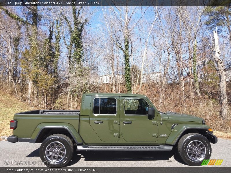 Sarge Green / Black 2022 Jeep Gladiator Overland 4x4