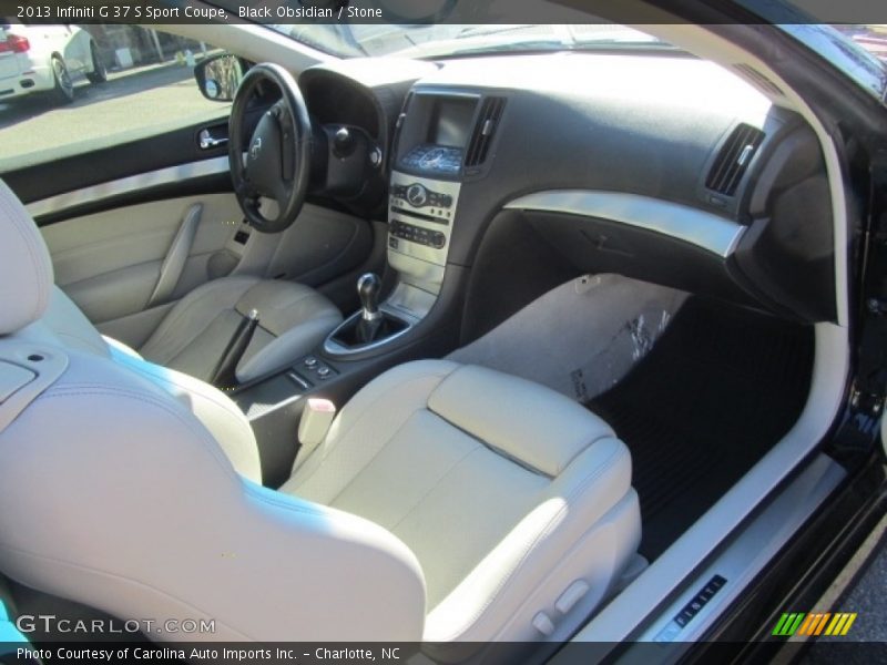Black Obsidian / Stone 2013 Infiniti G 37 S Sport Coupe