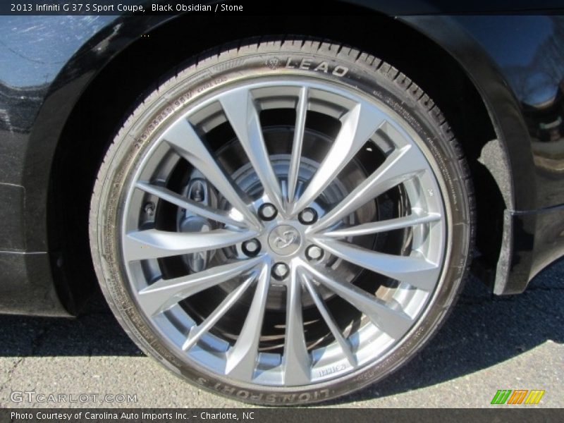 Black Obsidian / Stone 2013 Infiniti G 37 S Sport Coupe