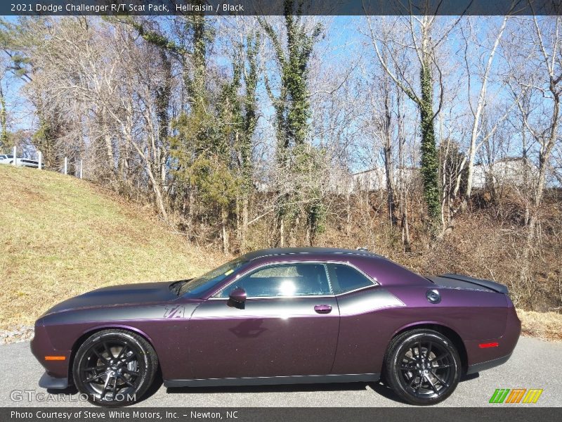 Hellraisin / Black 2021 Dodge Challenger R/T Scat Pack