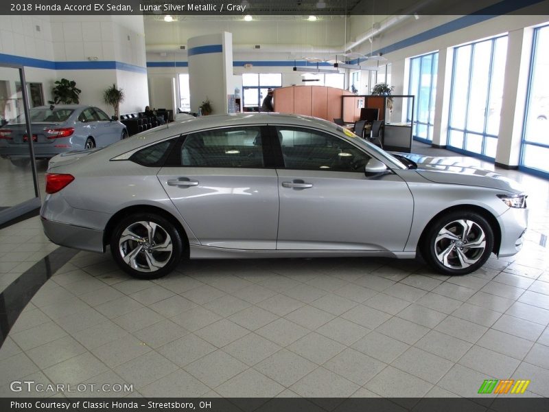 Lunar Silver Metallic / Gray 2018 Honda Accord EX Sedan