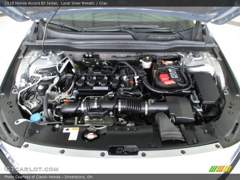 Lunar Silver Metallic / Gray 2018 Honda Accord EX Sedan