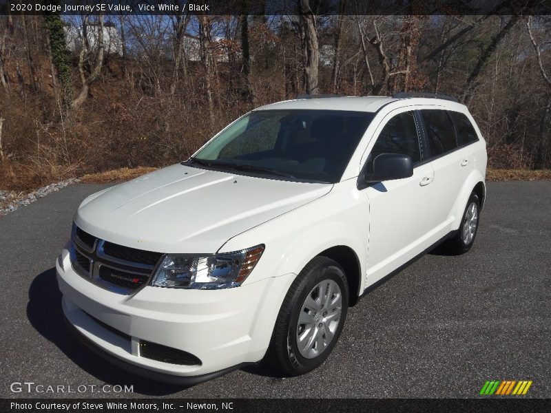 Vice White / Black 2020 Dodge Journey SE Value