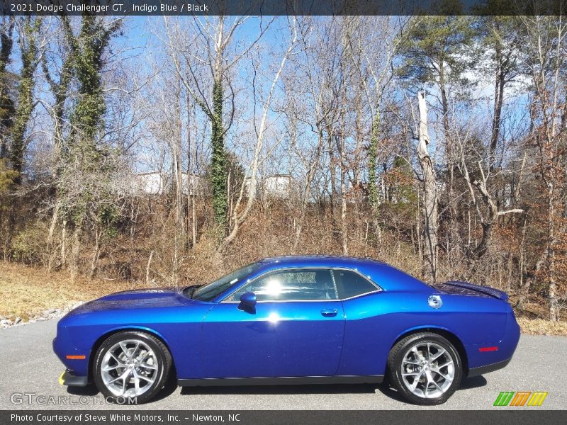 Indigo Blue / Black 2021 Dodge Challenger GT