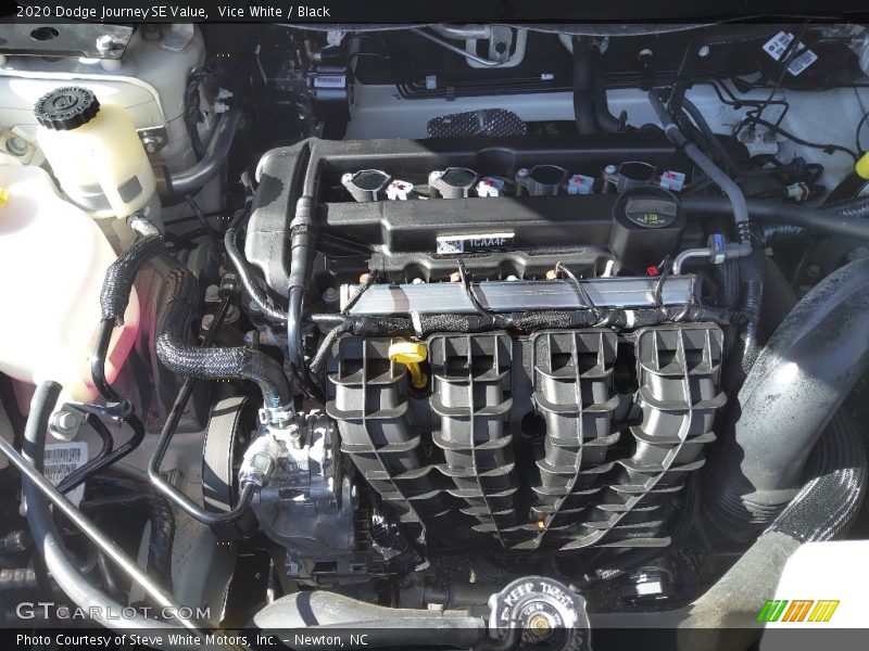 Vice White / Black 2020 Dodge Journey SE Value