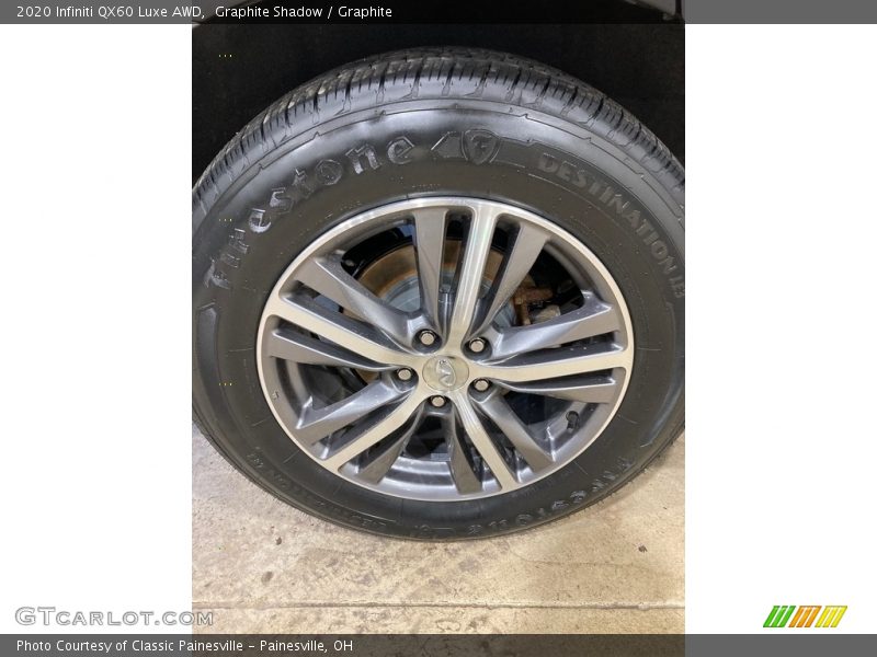 Graphite Shadow / Graphite 2020 Infiniti QX60 Luxe AWD