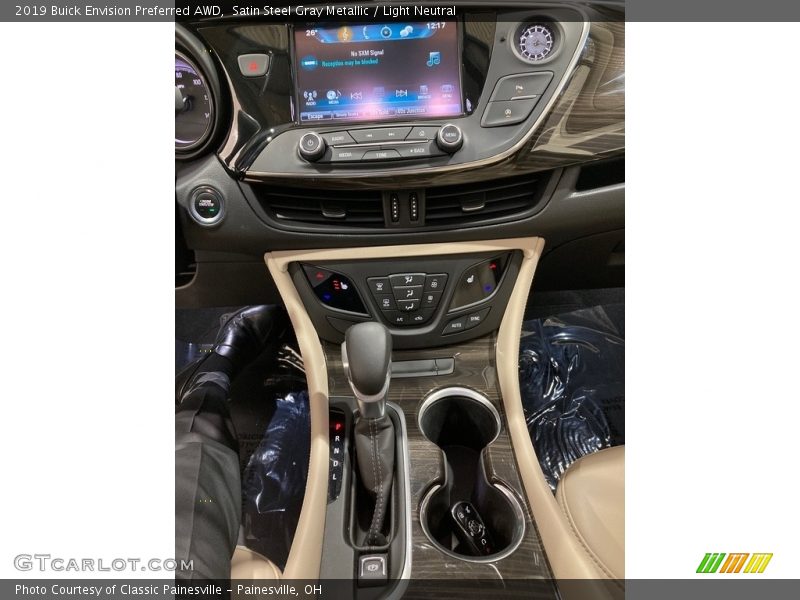 Satin Steel Gray Metallic / Light Neutral 2019 Buick Envision Preferred AWD
