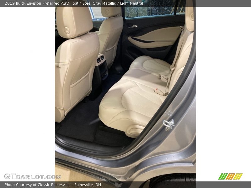 Satin Steel Gray Metallic / Light Neutral 2019 Buick Envision Preferred AWD