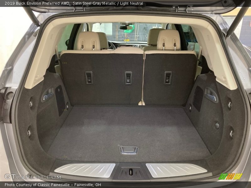 Satin Steel Gray Metallic / Light Neutral 2019 Buick Envision Preferred AWD