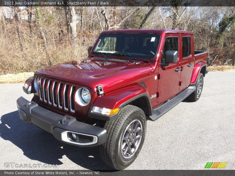 Snazzberry Pearl / Black 2022 Jeep Gladiator Overland 4x4