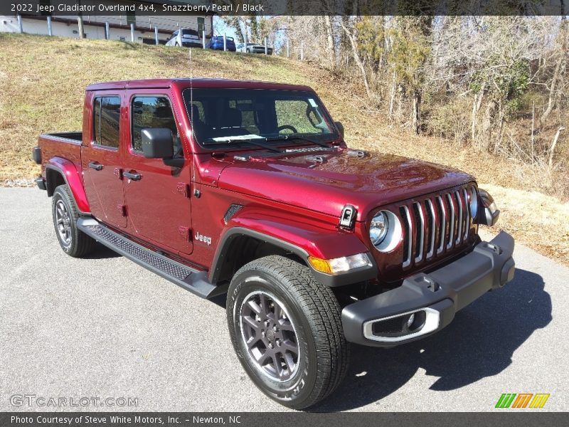 Snazzberry Pearl / Black 2022 Jeep Gladiator Overland 4x4